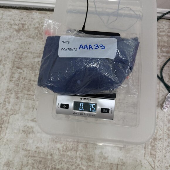 Patagonia Baggies Shorts Mens Large Blue Nylon Swim Trunks Fast Dry Drawstring - Picture 13 of 13